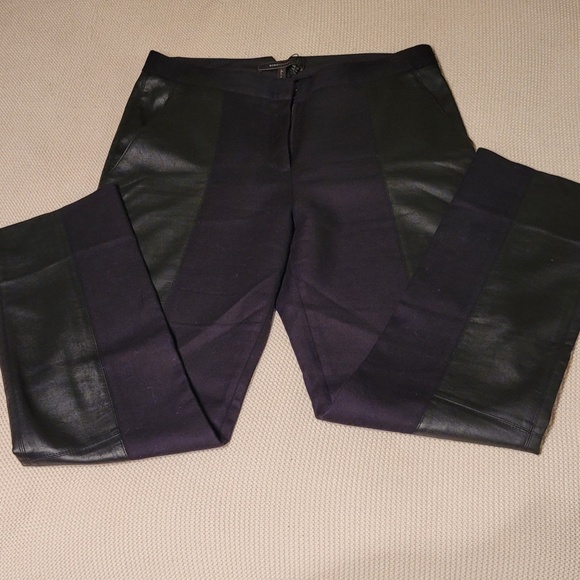BCBGMAXAZRIA Brennan Faux Leather paneled pants - Picture 6 of 9